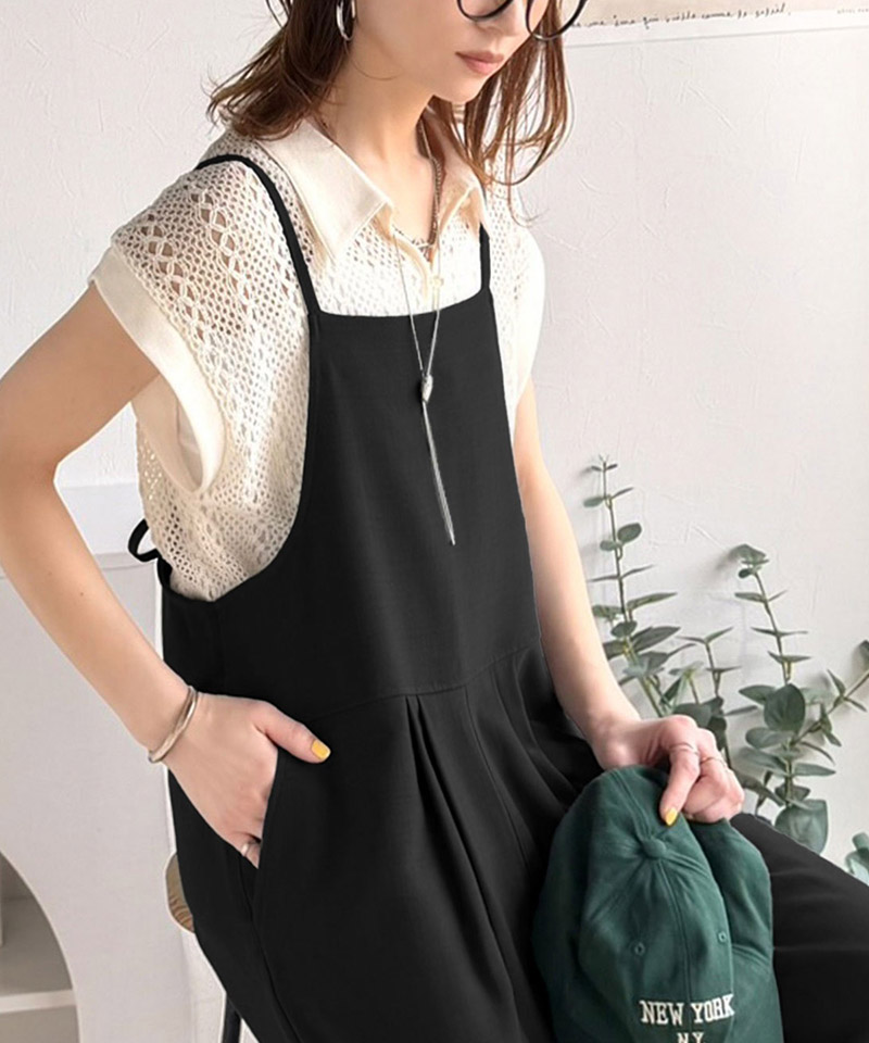 【 クラシカルエルフ classical elf 】 サロペット オーバーオール オールインワン レディース きれいめ | classicalelf | 06