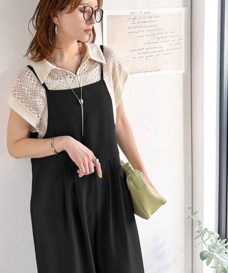 【 クラシカルエルフ classical elf 】 サロペット オーバーオール オールインワン レディース きれいめ | classicalelf | 07