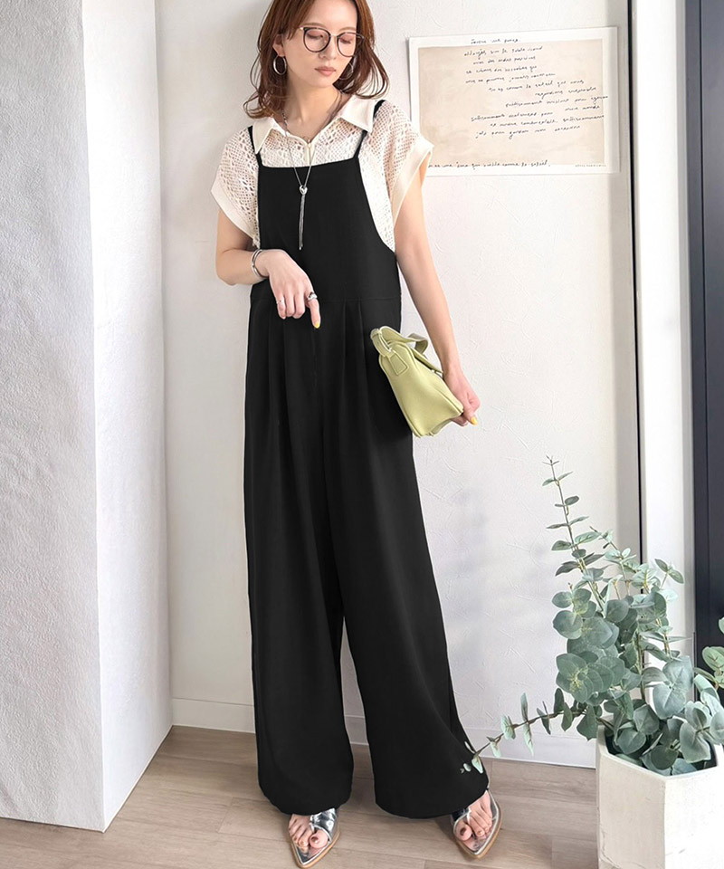 【 クラシカルエルフ classical elf 】 サロペット オーバーオール オールインワン レディース きれいめ | classicalelf | 08