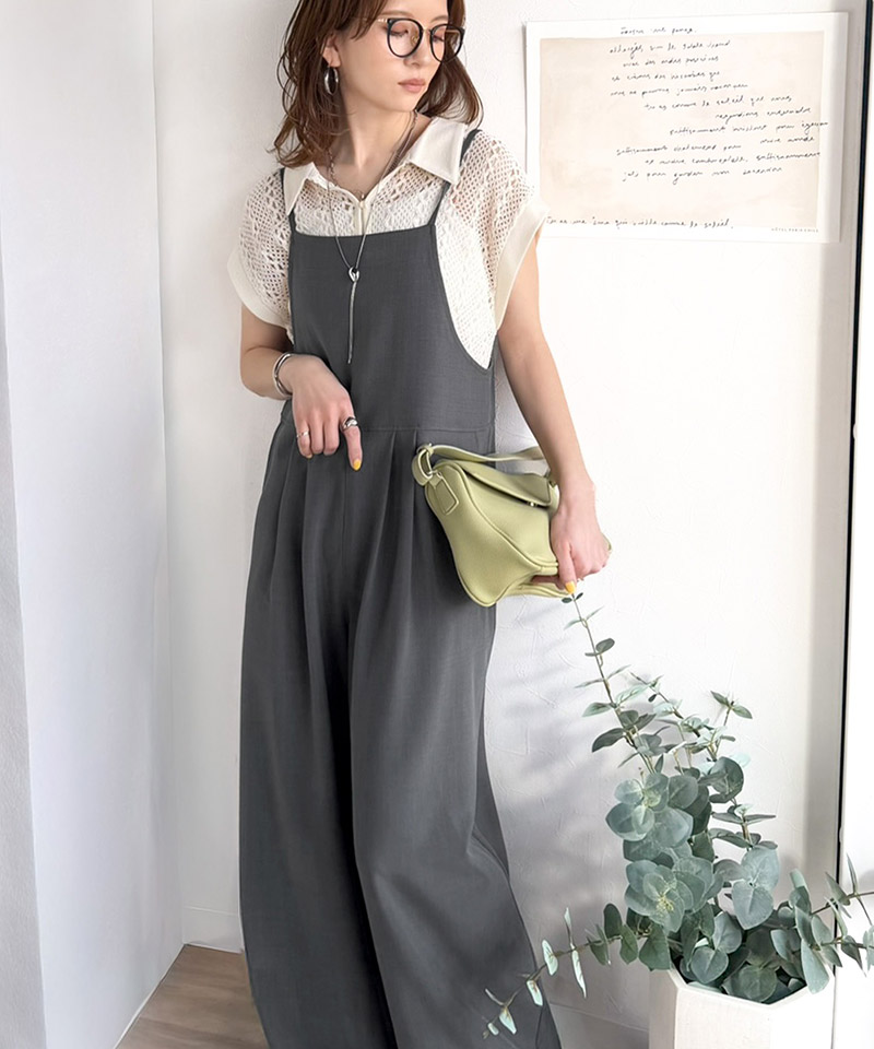 【 クラシカルエルフ classical elf 】 サロペット オーバーオール オールインワン レディース きれいめ | classicalelf | 15