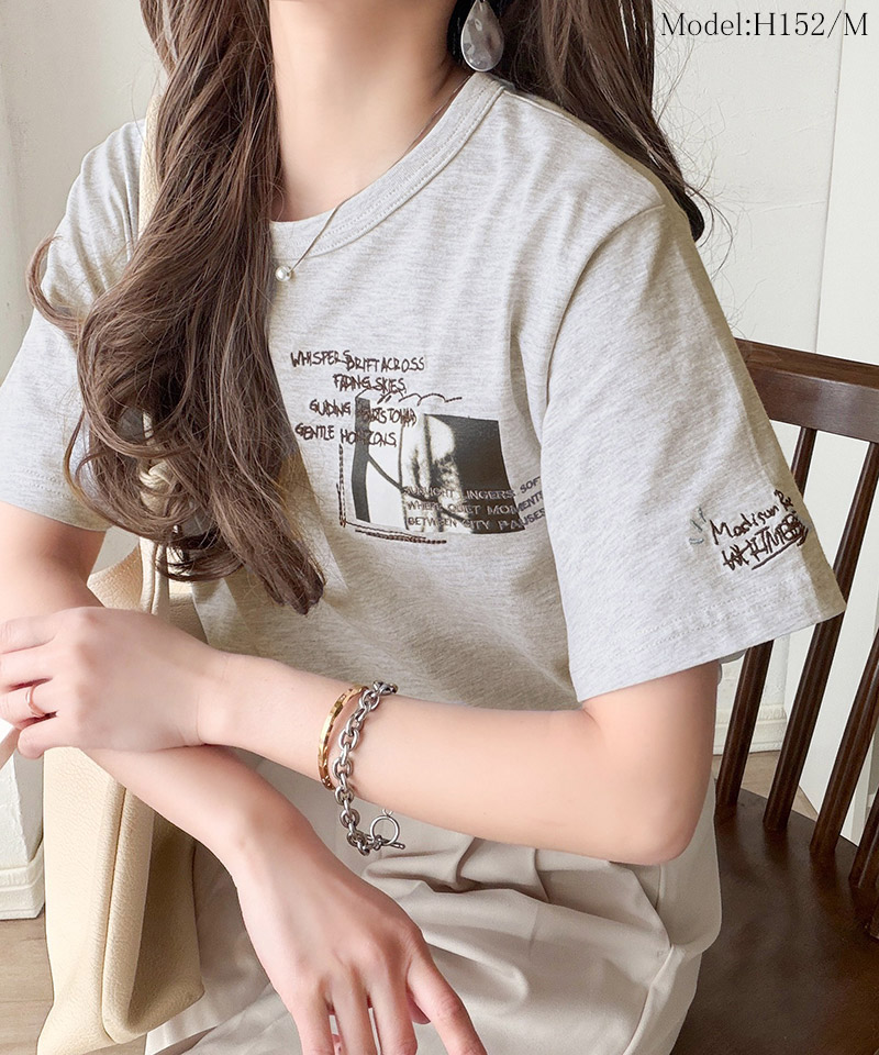 【 クラシカルエルフ classical elf 】 Tシャツ レディース 半袖 綿100％ カットソー オーガニックコットン | classicalelf | 05