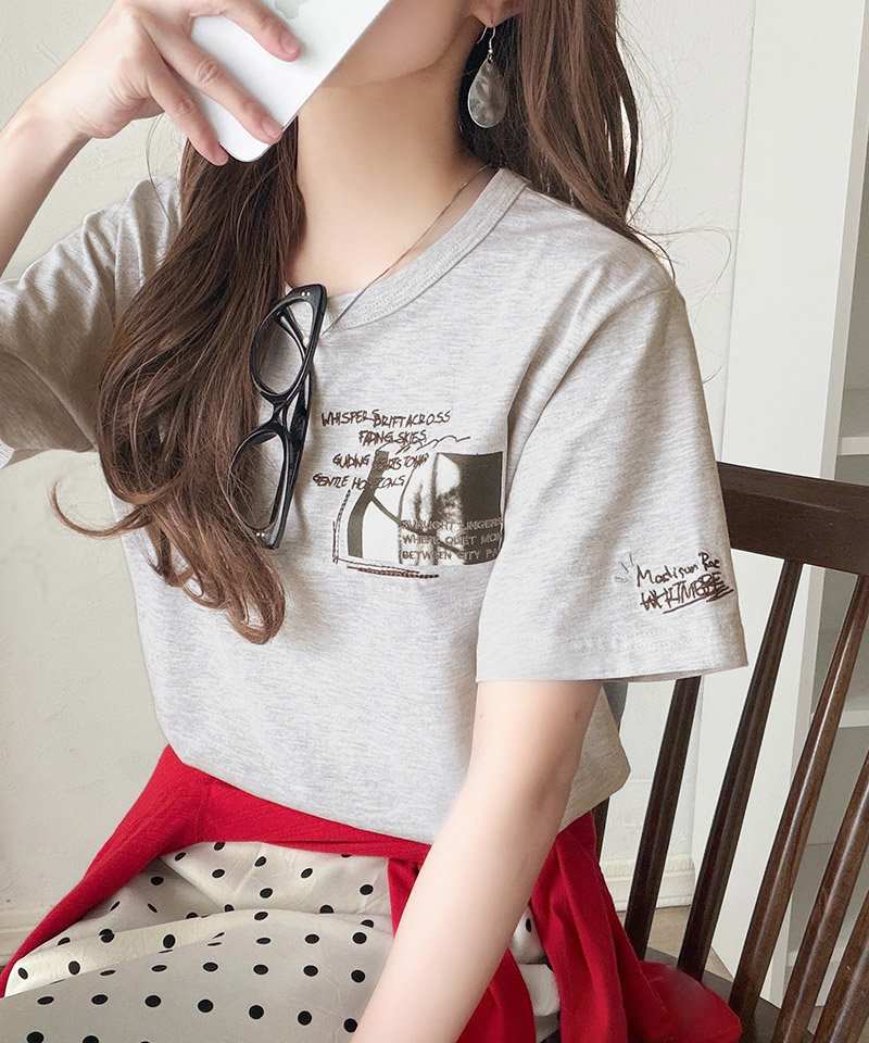 【 クラシカルエルフ classical elf 】 Tシャツ レディース 半袖 綿100％ カットソー オーガニックコットン | classicalelf | 06