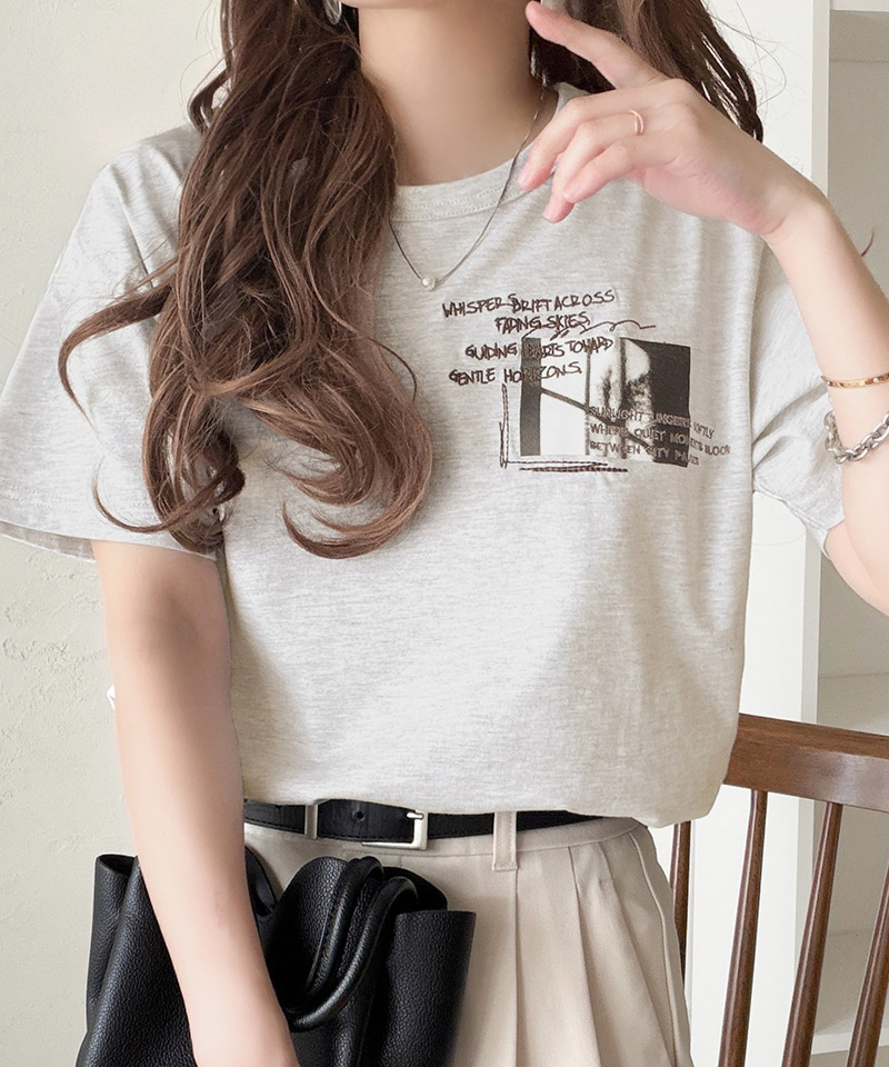 【 クラシカルエルフ classical elf 】 Tシャツ レディース 半袖 綿100％ カットソー オーガニックコットン | classicalelf | 08