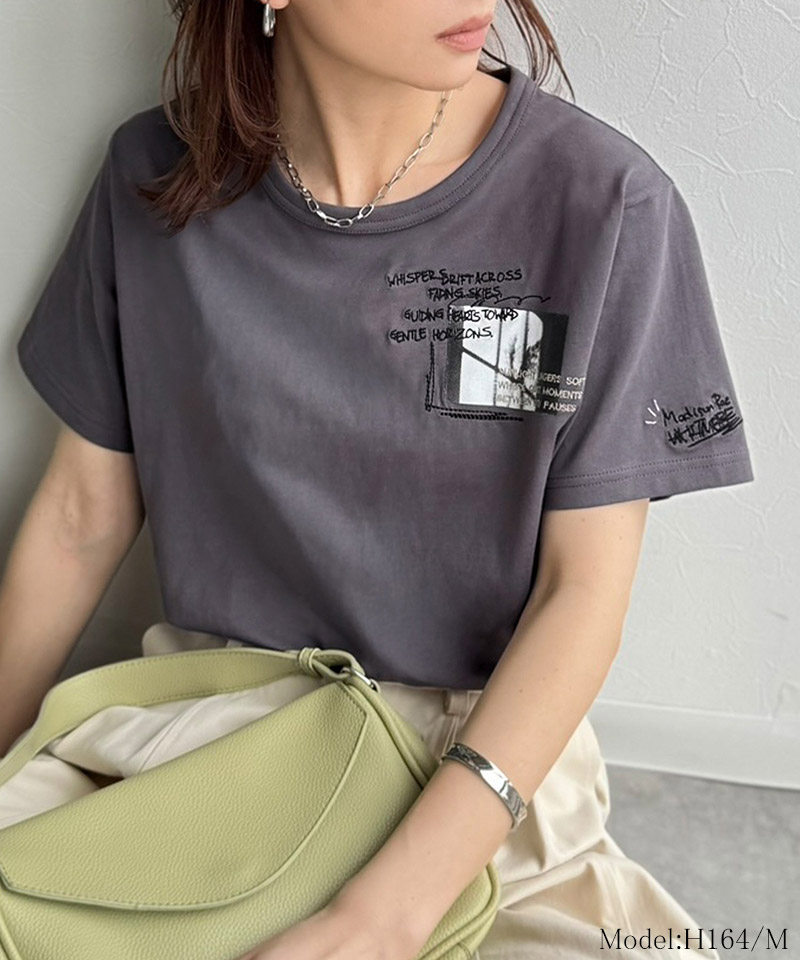 【 クラシカルエルフ classical elf 】 Tシャツ レディース 半袖 綿100％ カットソー オーガニックコットン | classicalelf | 09