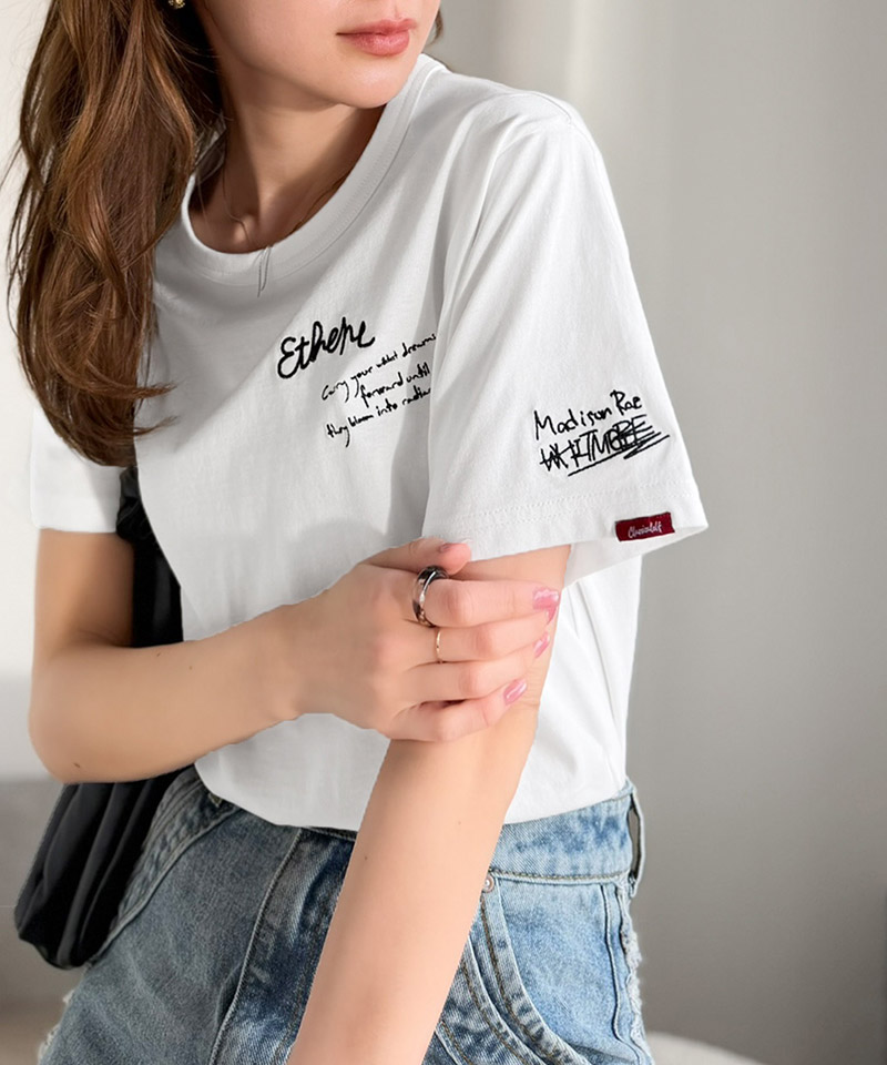 【 クラシカルエルフ classical elf 】 Tシャツ レディース 半袖 綿100％ カットソー オーガニックコットン | classicalelf | 03