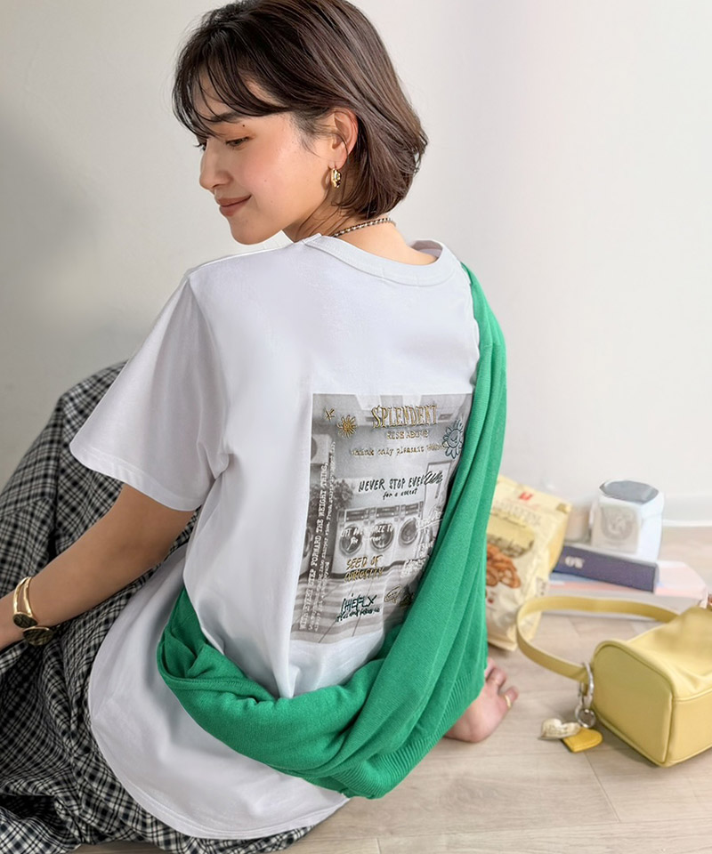 【接触冷感機能付き】コインランドリーバック刺繍Tシャツ Classical Elf クラシカルエルフ ce1260549 | classicalelf | 04