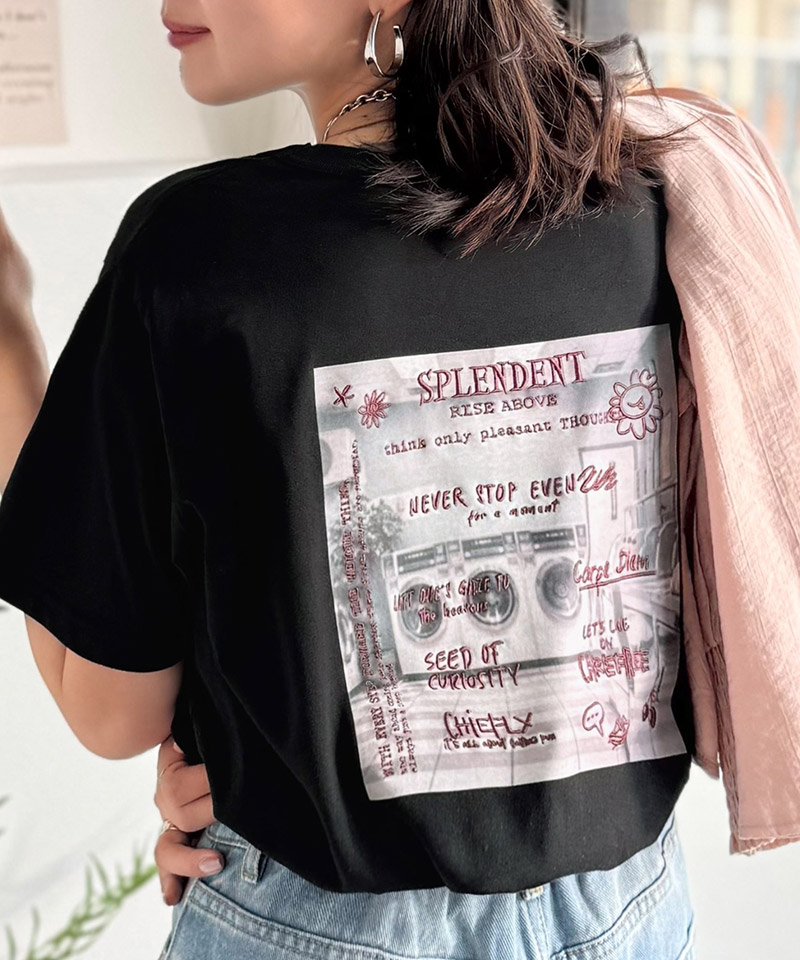 【接触冷感機能付き】コインランドリーバック刺繍Tシャツ Classical Elf クラシカルエルフ ce1260549 | classicalelf | 09