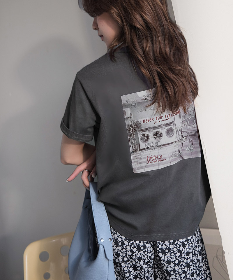 【接触冷感機能付き】コインランドリーバック刺繍Tシャツ Classical Elf クラシカルエルフ ce1260549 | classicalelf | 12