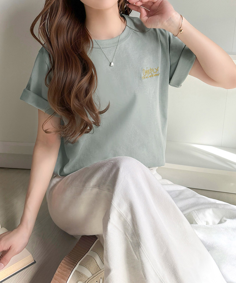 【接触冷感機能付き】コインランドリーバック刺繍Tシャツ Classical Elf クラシカルエルフ ce1260549 | classicalelf | 14