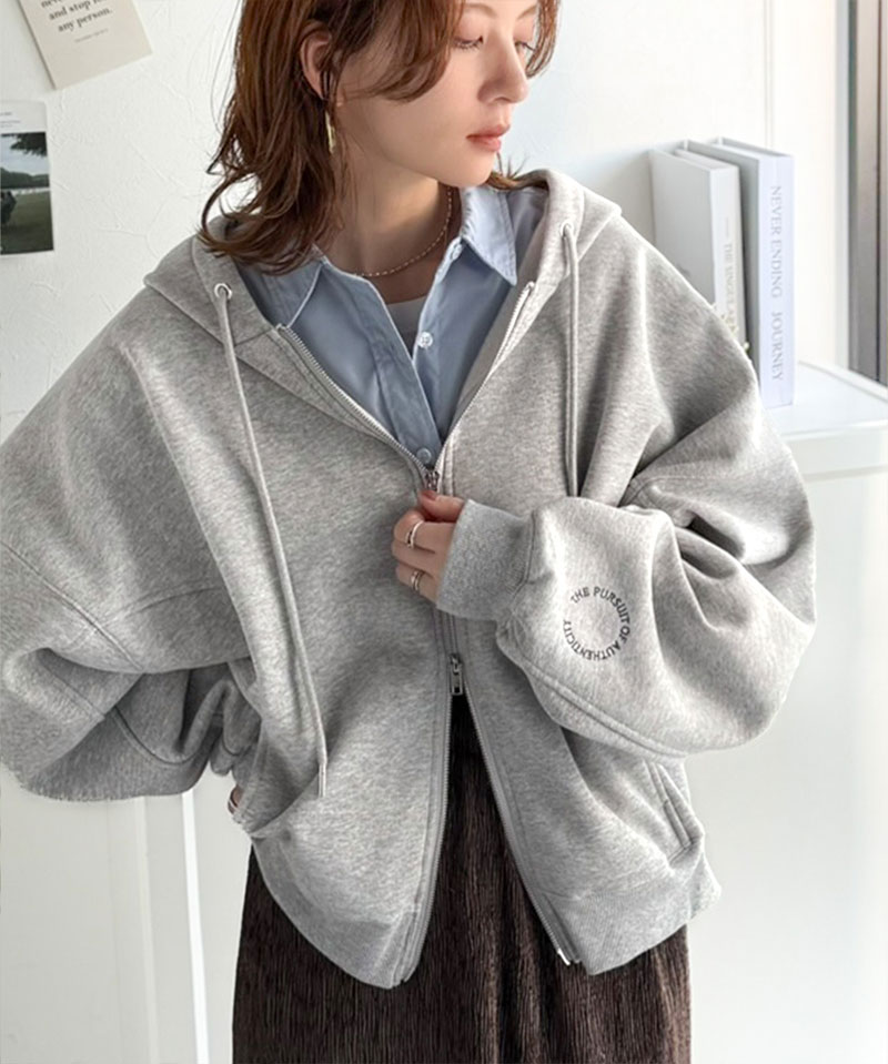 【 クラシカルエルフ classical elf 】 パーカー レディース おしゃれ トップス スタイルアップ | classicalelf | 04