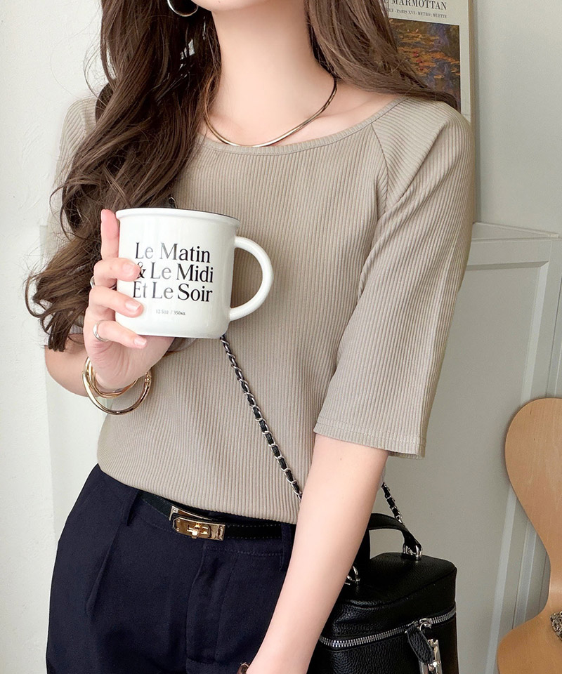 【 クラシカルエルフ classical elf 】 5分袖 レディース Tシャツ カットソー クルーネック ラグラン | classicalelf | 11