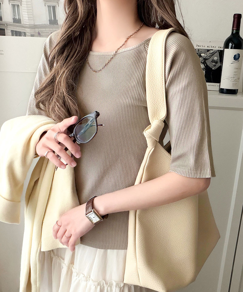 【 クラシカルエルフ classical elf 】 5分袖 レディース Tシャツ カットソー クルーネック ラグラン | classicalelf | 12