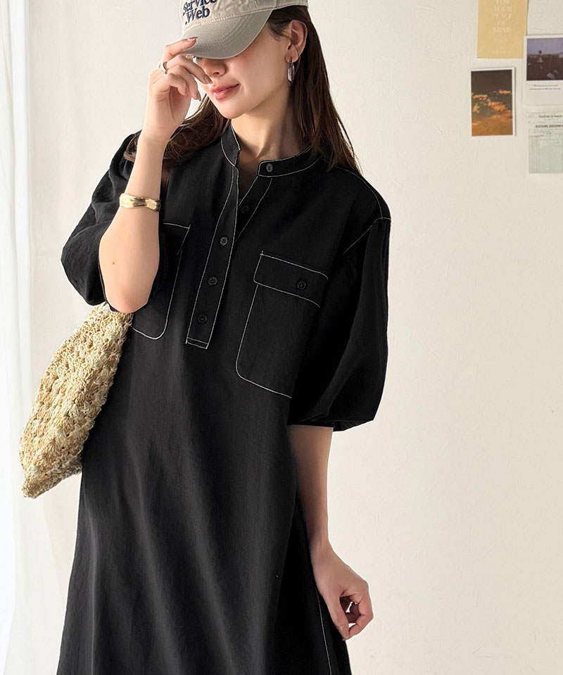 【 クラシカルエルフ classical elf 】 【 接触冷感 吸水速乾 UVカット 防シワ 】 ワンピース レディース | classicalelf | 03