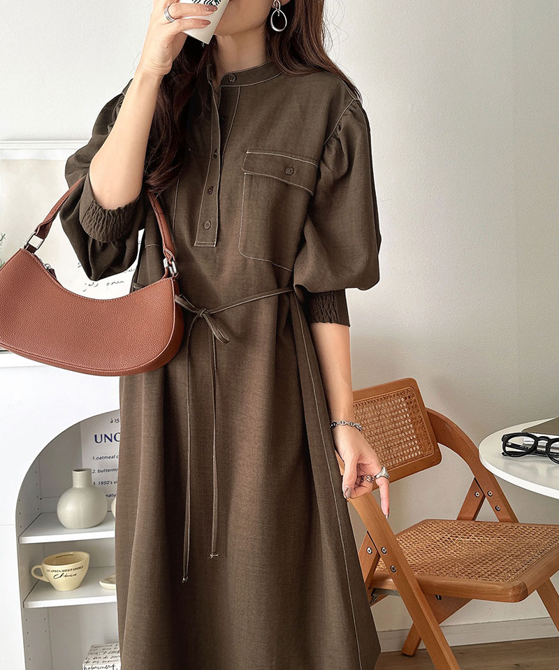 【 クラシカルエルフ classical elf 】 【 接触冷感 吸水速乾 UVカット 防シワ 】 ワンピース レディース | classicalelf | 06