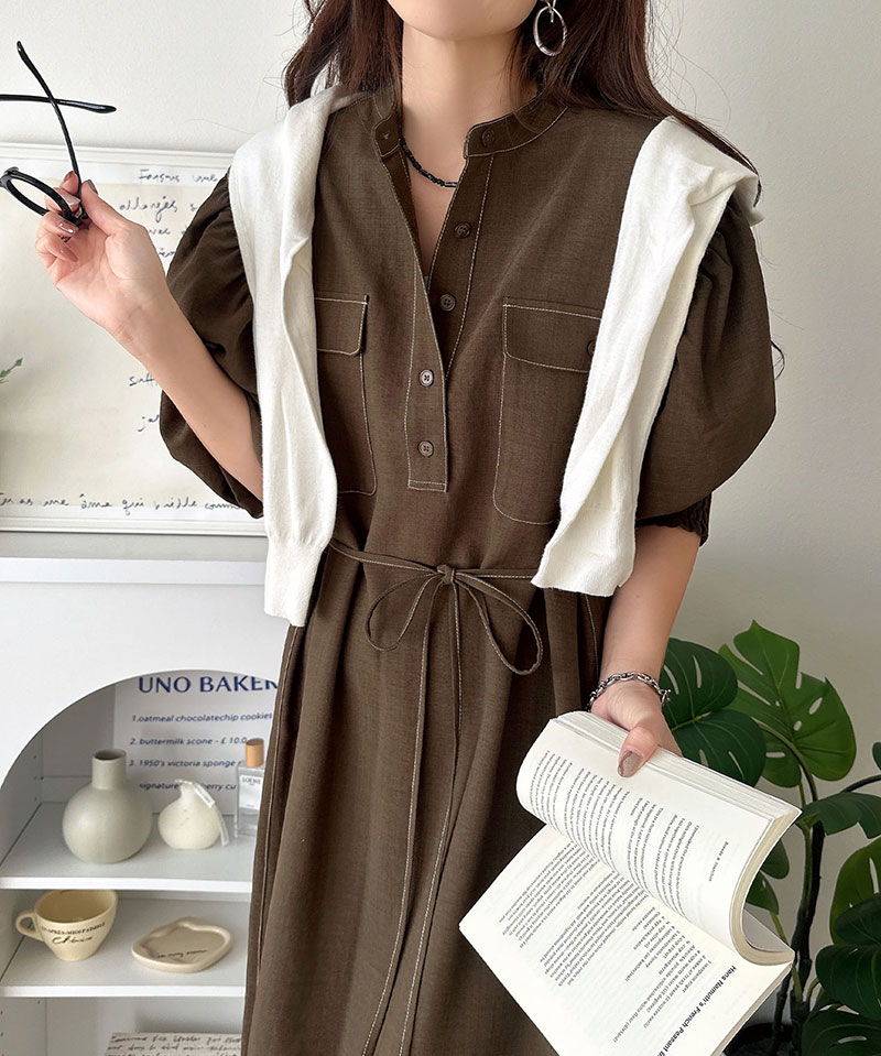 【 クラシカルエルフ classical elf 】 【 接触冷感 吸水速乾 UVカット 防シワ 】 ワンピース レディース | classicalelf | 07