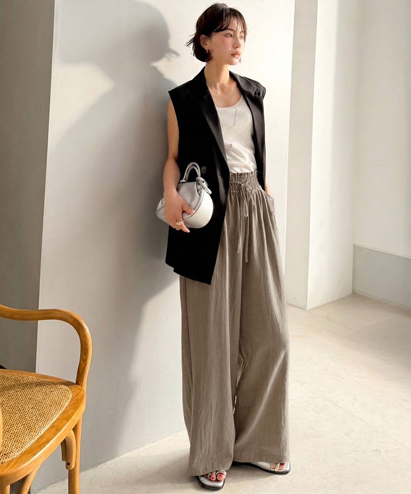 【 クラシカルエルフ classical elf 】 【 接触冷感 機能付き】 イージーパンツ レディース ボトムス | classicalelf | 12