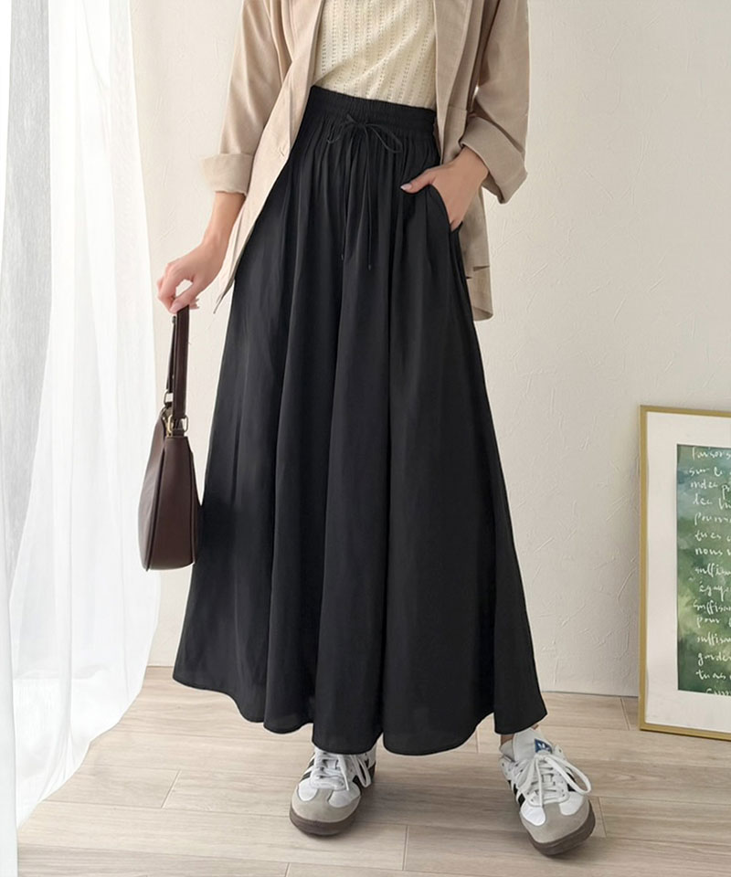 【 クラシカルエルフ classical elf 】【吸水速乾機能・接触冷感機能付き】ボトムス パンツ レディース さらっと快適 ボリューム イージー | classicalelf | 04