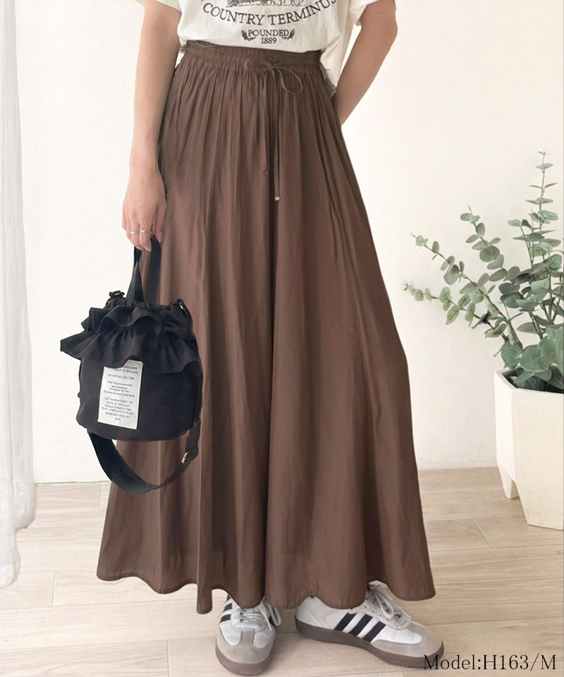 【 クラシカルエルフ classical elf 】【吸水速乾機能・接触冷感機能付き】ボトムス パンツ レディース さらっと快適 ボリューム イージー | classicalelf | 05