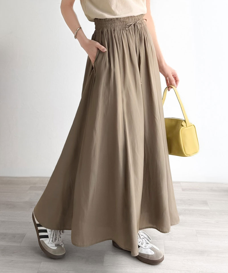 【 クラシカルエルフ classical elf 】【吸水速乾機能・接触冷感機能付き】ボトムス パンツ レディース さらっと快適 ボリューム イージー | classicalelf | 10