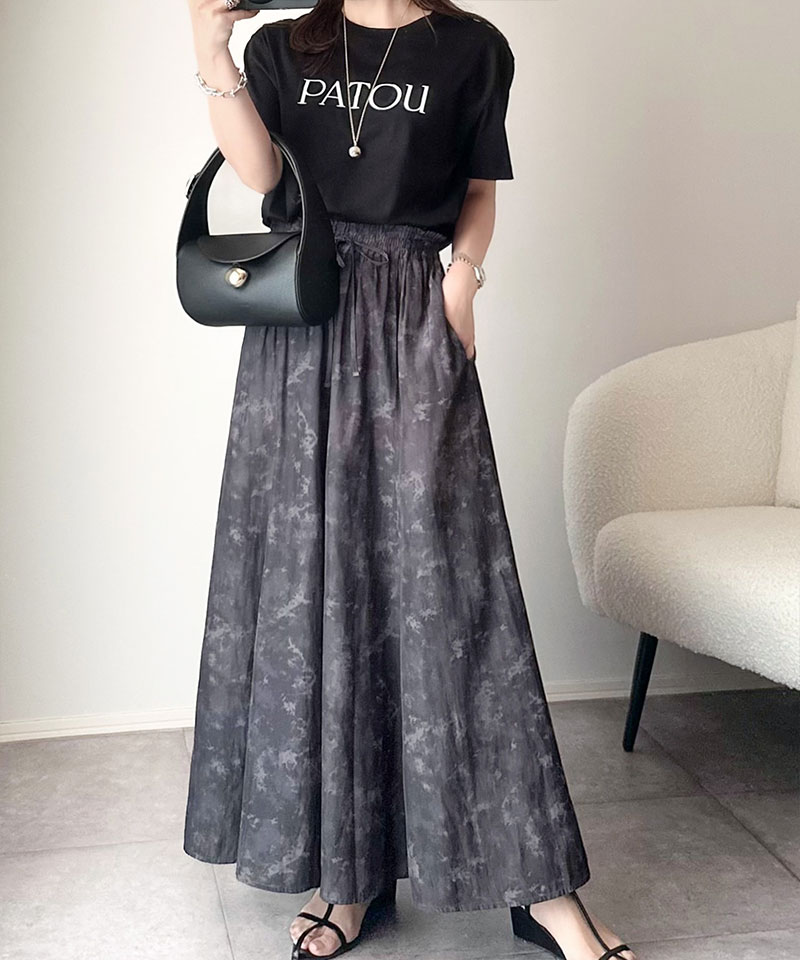 【 クラシカルエルフ classical elf 】【吸水速乾機能・接触冷感機能付き】ボトムス パンツ レディース さらっと快適 ボリューム イージー | classicalelf | 12