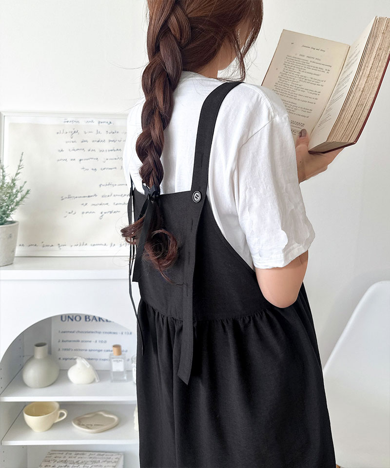 【 クラシカルエルフ classical elf 】 【接触冷感・吸水速乾・UVカット・防シワ機能付き】オールインワン サロペット レディース前後 2way | classicalelf | 06