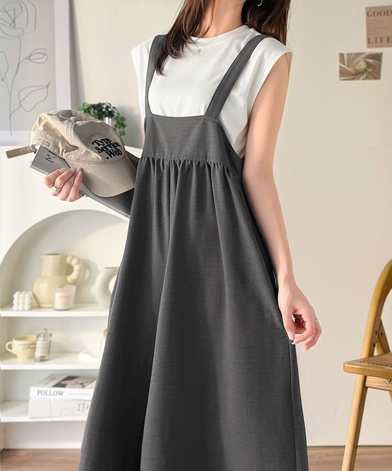 【 クラシカルエルフ classical elf 】 【接触冷感・吸水速乾・UVカット・防シワ機能付き】オールインワン サロペット レディース前後 2way | classicalelf | 08