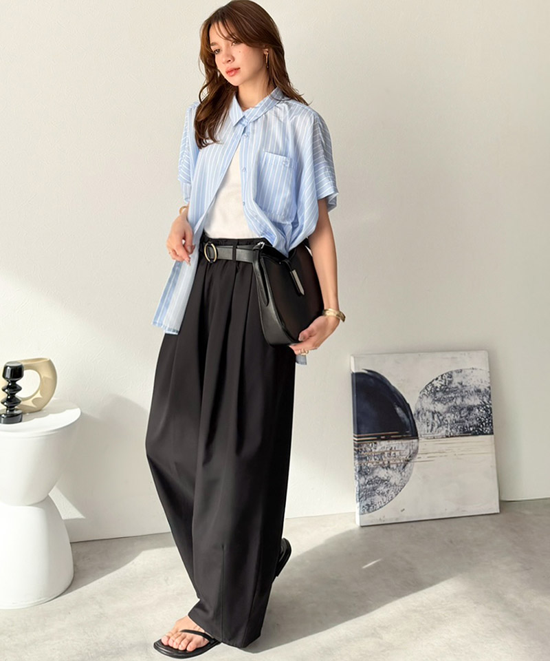 【 クラシカルエルフ classical elf 】【接触冷感 UVカット】ボトムス パンツ レディース | classicalelf | 04