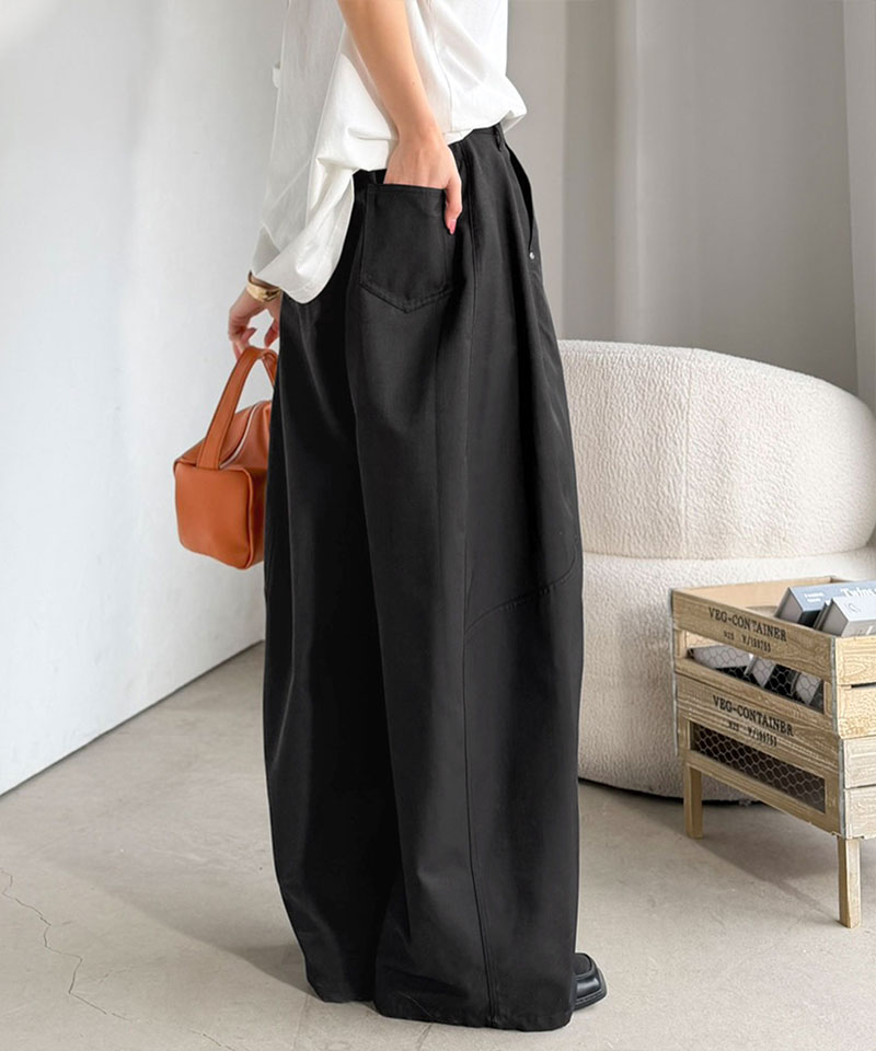 【 クラシカルエルフ classical elf 】ボトムス パンツ レディース 旬なワイドシルエット タック バレル レッグパンツ 大きいサイズ 春 夏 2026ss | classicalelf | 11