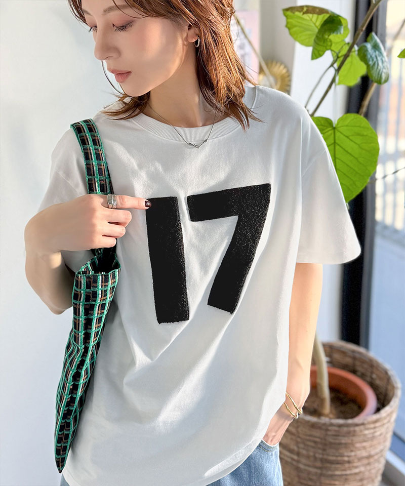 【 クラシカルエルフ classical elf 】 tシャツ レディース 半袖 トップス 前後2way 立体刺繍 綿100％ | classicalelf | 09
