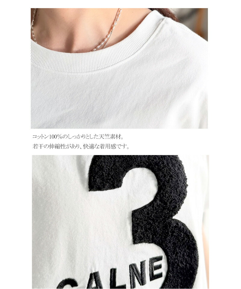 【 クラシカルエルフ classical elf 】 tシャツ レディース 半袖 トップス 前後2way 立体刺繍 綿100％ | classicalelf | 16