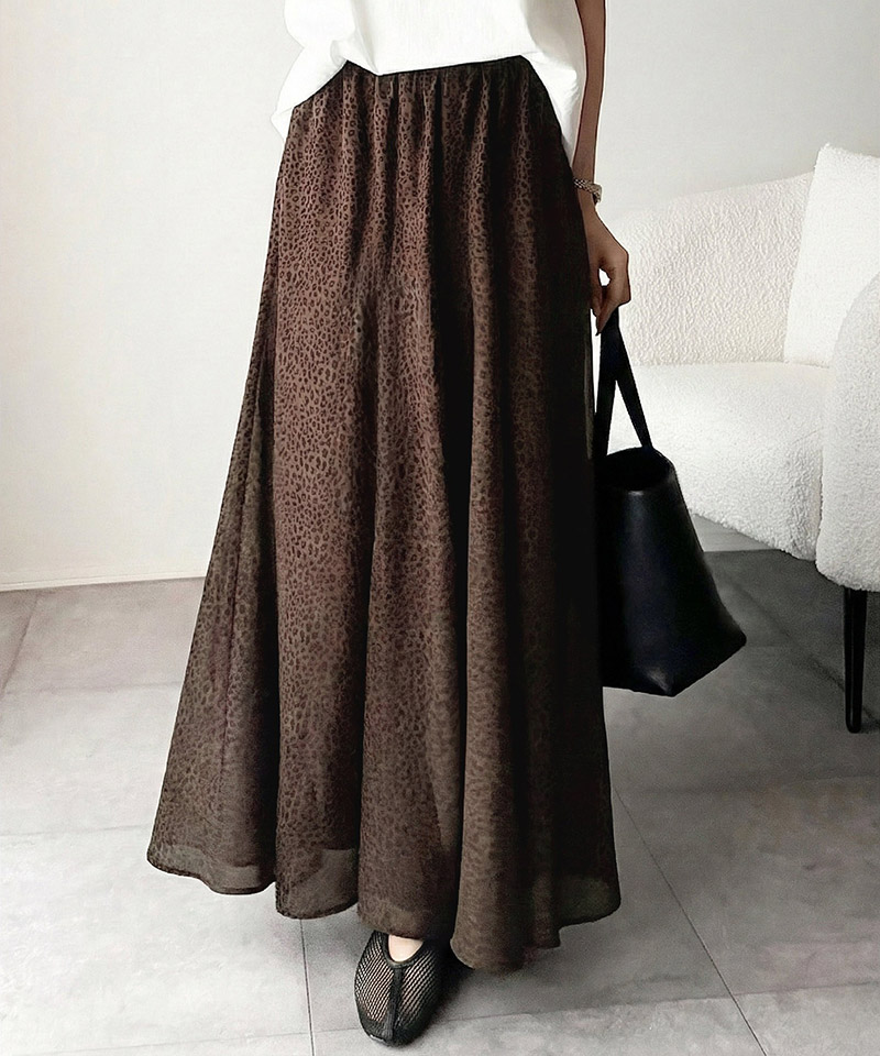 【 クラシカルエルフ classical elf 】 スカート ロング 春 レディース フレアスカート シアー 抜け感 | classicalelf | 05