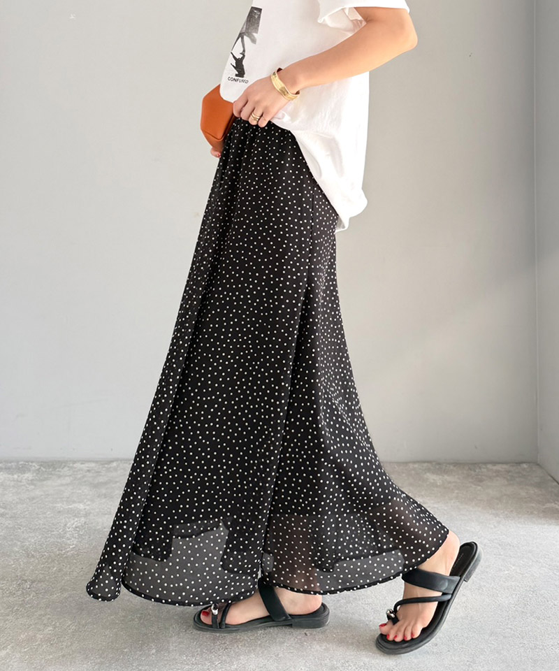 【 クラシカルエルフ classical elf 】 スカート ロング 春 レディース フレアスカート シアー 抜け感 | classicalelf | 07