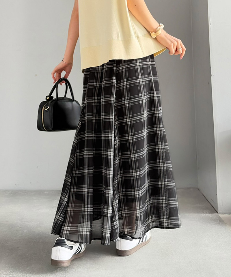 【 クラシカルエルフ classical elf 】 スカート ロング 春 レディース フレアスカート シアー 抜け感 | classicalelf | 12