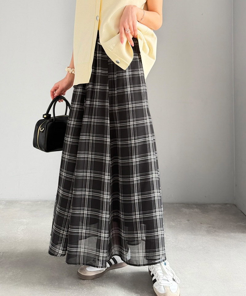 【 クラシカルエルフ classical elf 】 スカート ロング 春 レディース フレアスカート シアー 抜け感 | classicalelf | 13