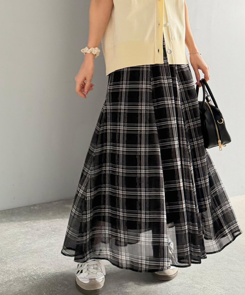 【 クラシカルエルフ classical elf 】 スカート ロング 春 レディース フレアスカート シアー 抜け感 | classicalelf | 14