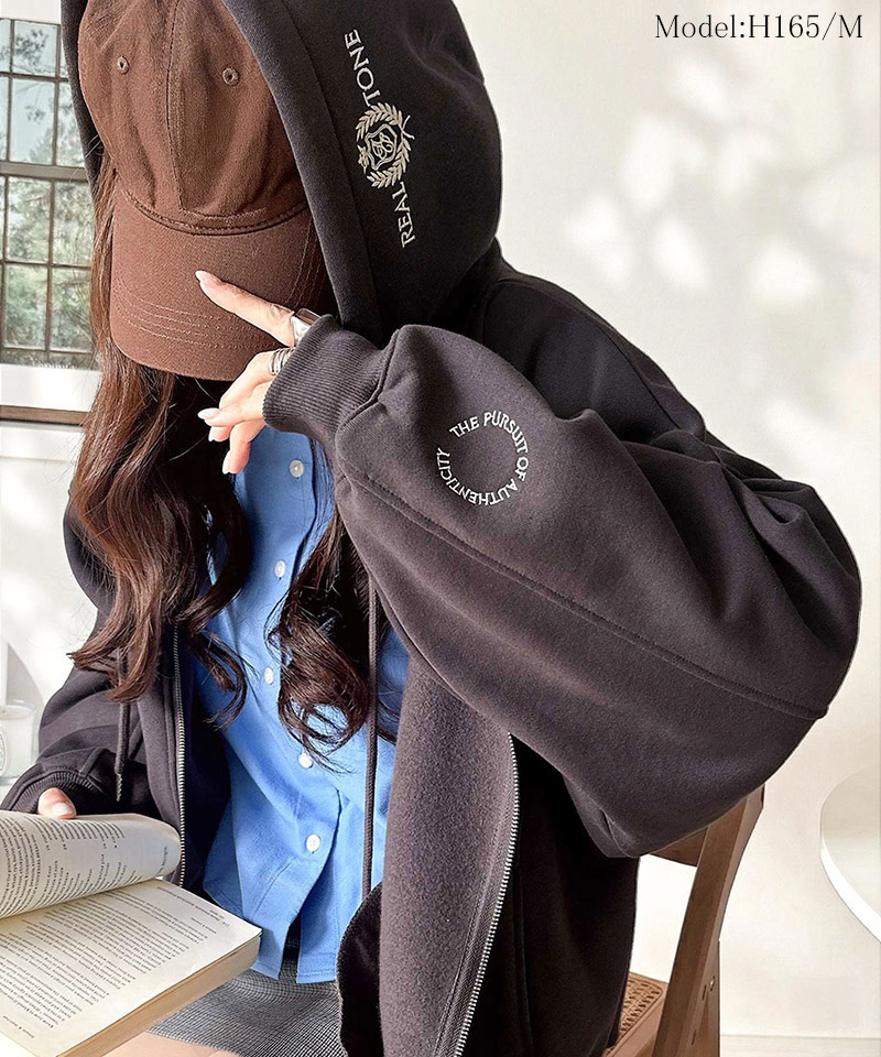 【 クラシカルエルフ classical elf 】パーカー キッズ 女の子 男の子 トップス 裏起毛 クロップド丈 ワイド 親子コーデ 姉妹 兄弟 男女兼用 ユニセックス | classicalelf | 07