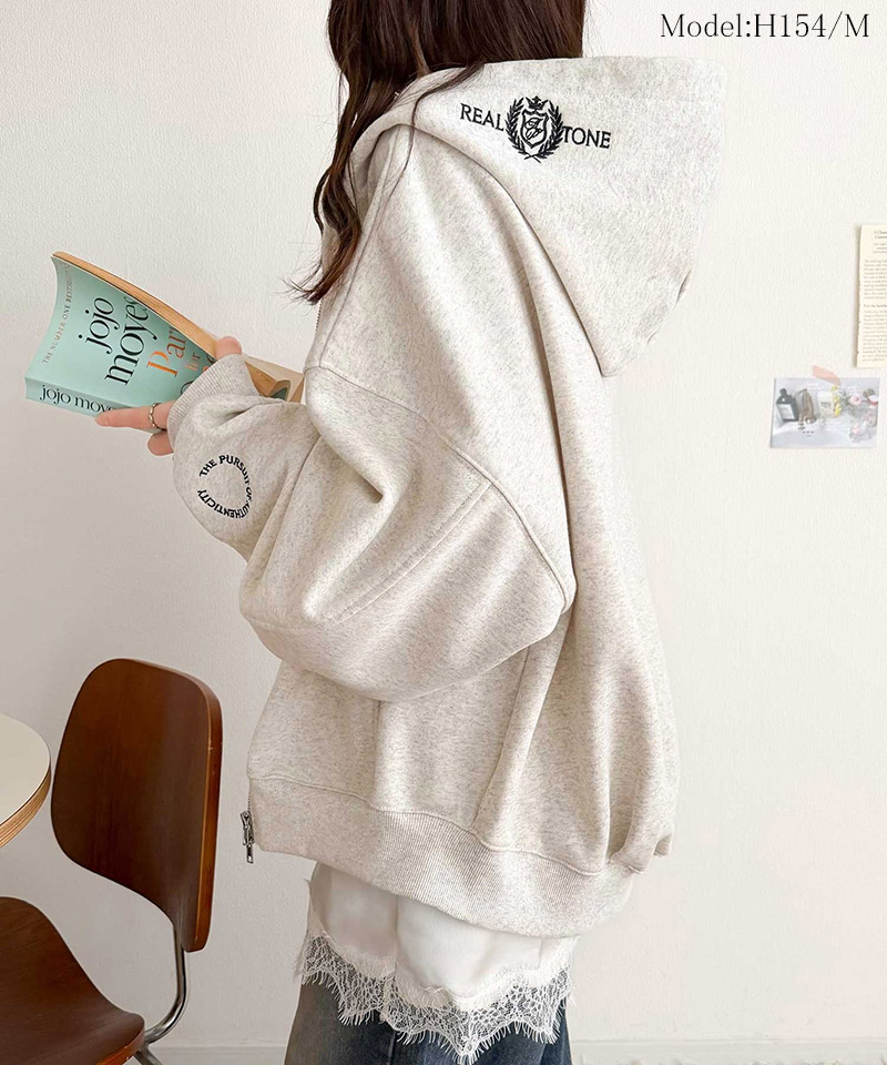 【 クラシカルエルフ classical elf 】パーカー キッズ 女の子 男の子 トップス 裏起毛 クロップド丈 ワイド 親子コーデ 姉妹 兄弟 男女兼用 ユニセックス | classicalelf | 14