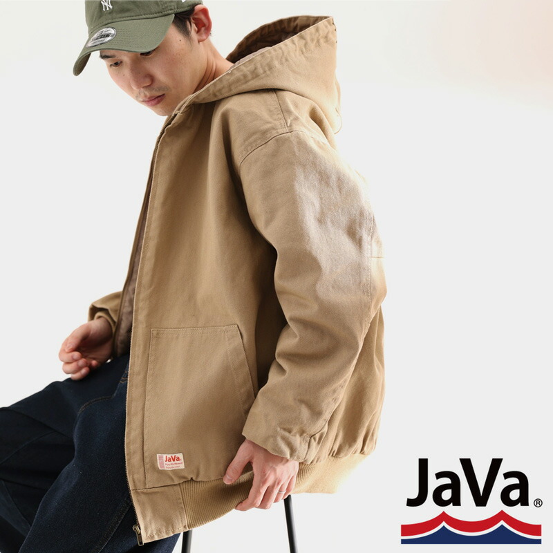 《java ジャバコラボ》アウター ジャケット メンズ ブルゾン レディース 男女兼用 ユニセックス オーバーサイズ コットン 中綿 キルティング パーカー | classicalelf | 17