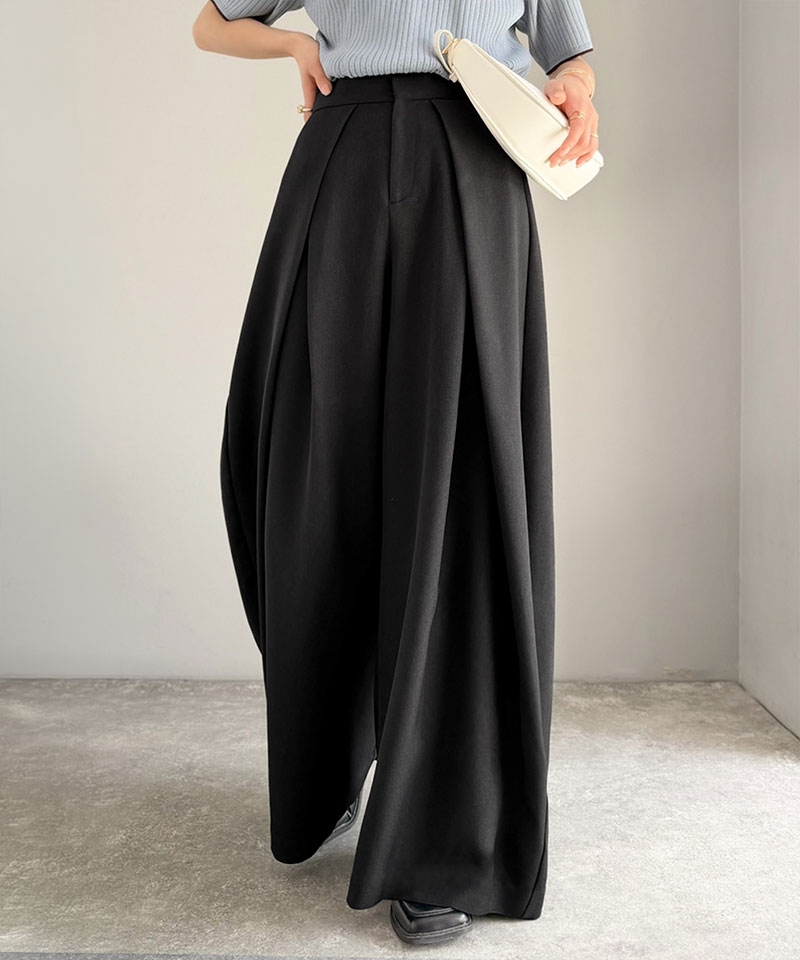 【Classical Evon】 【UVカット＆ウォッシャブル機能付き】 レディース ボトムス きれいめ パンツ ダブル | classicalelf | 04