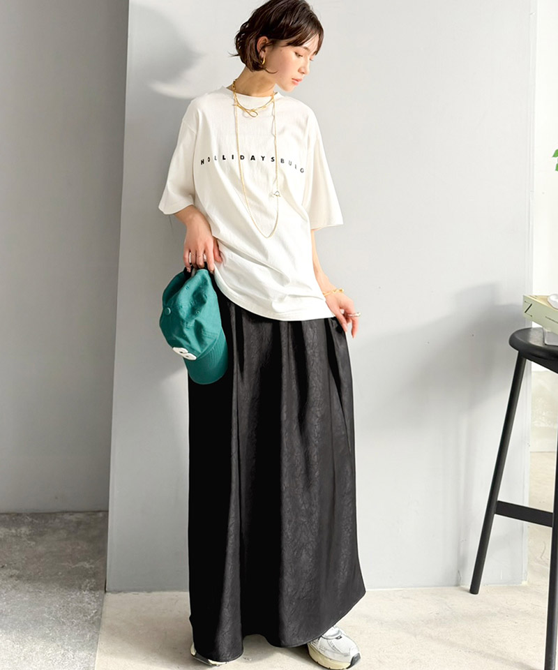 【Classical Evon】スカート ロング ウエストゴム ボトムス レディース ロングスカート ナロースカート | classicalelf | 04