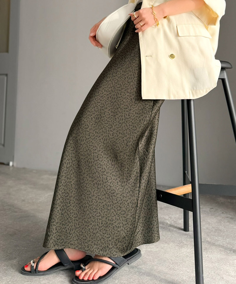 【Classical Evon】スカート ロング ウエストゴム ボトムス レディース ロングスカート ナロースカート | classicalelf | 06