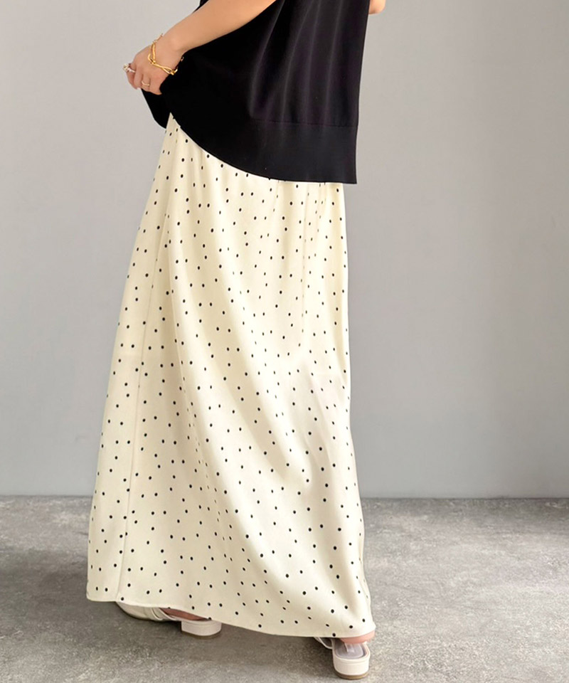 【Classical Evon】スカート ロング ウエストゴム ボトムス レディース ロングスカート ナロースカート | classicalelf | 13