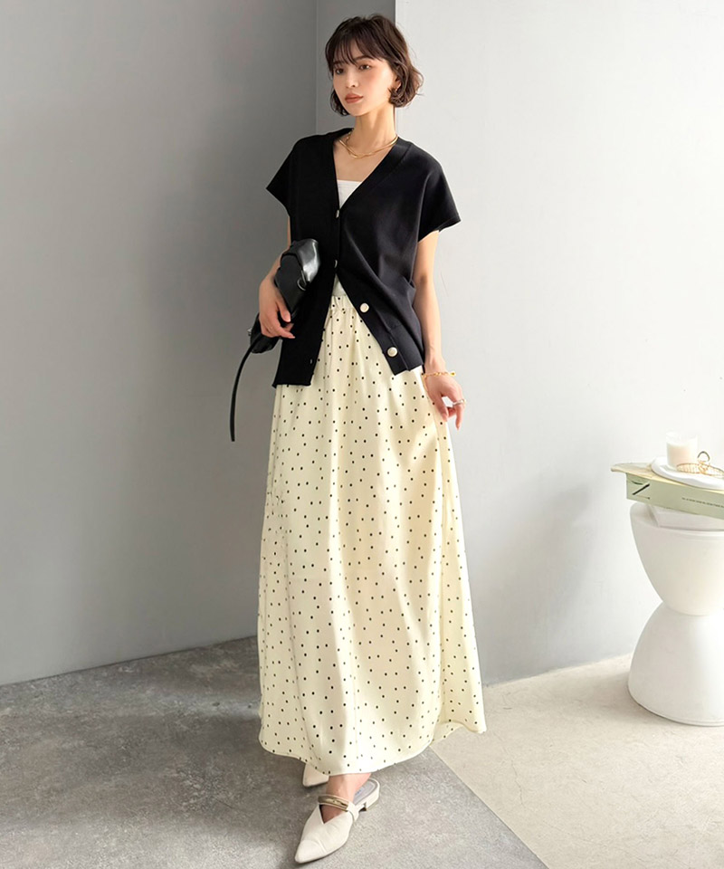 【Classical Evon】スカート ロング ウエストゴム ボトムス レディース ロングスカート ナロースカート | classicalelf | 15