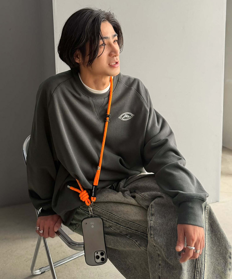 《JaVaジャバコラボ》バックプリント刺繍オーバーサイズスウェット Classical Elf クラシカルエルフ jm1050404 | classicalelf | 05