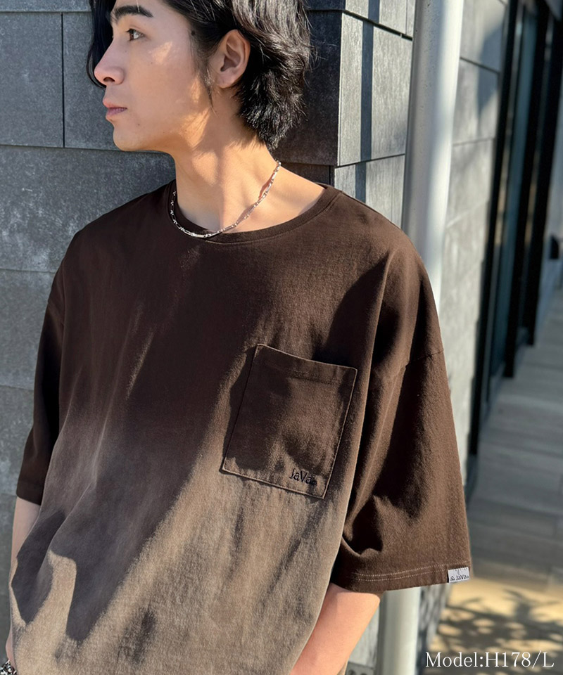《JaVaジャバコラボ》ピグメント加工 グラデーション 胸ポケッTシャツClassical Elf Java クラシカルエルフ jo0780018 | classicalelf | 11