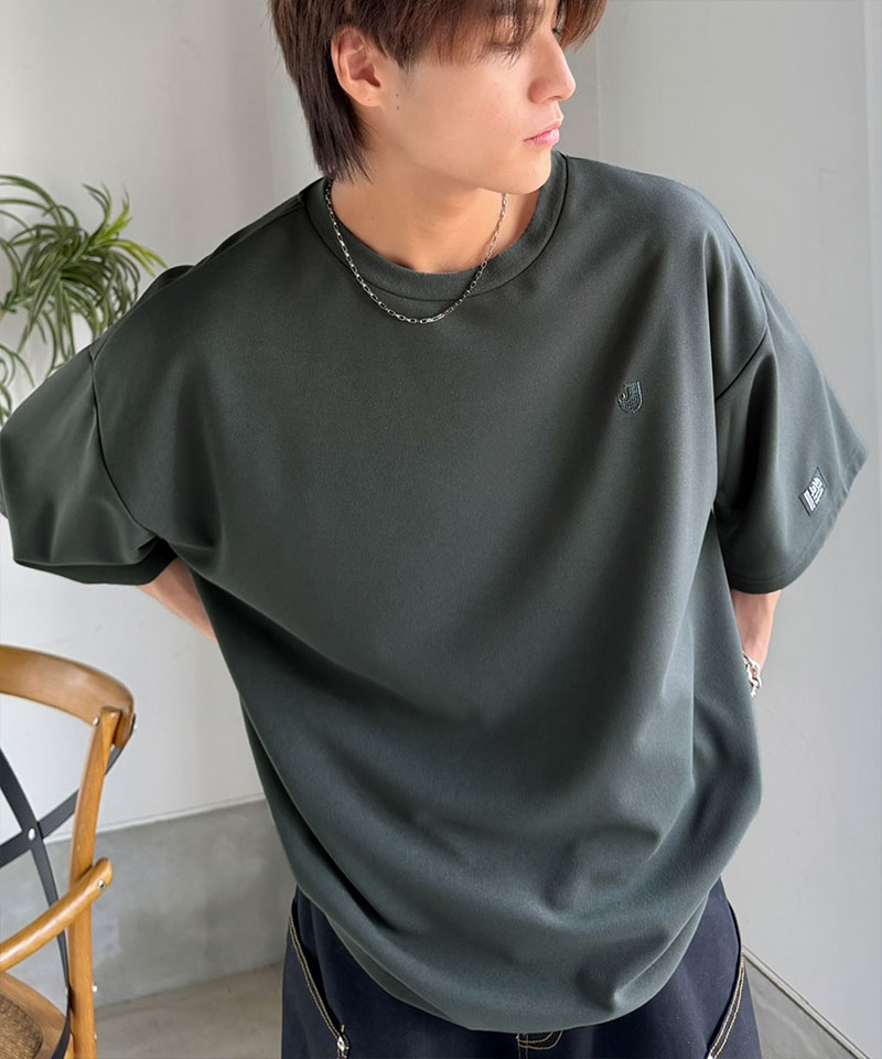 《JaVaジャバコラボ》【接触冷感・UVカット機能付き】胸刺繍 梨地カットジョーゼットTシャツ Java クラシカルエルフ jo1010057 | classicalelf | 10