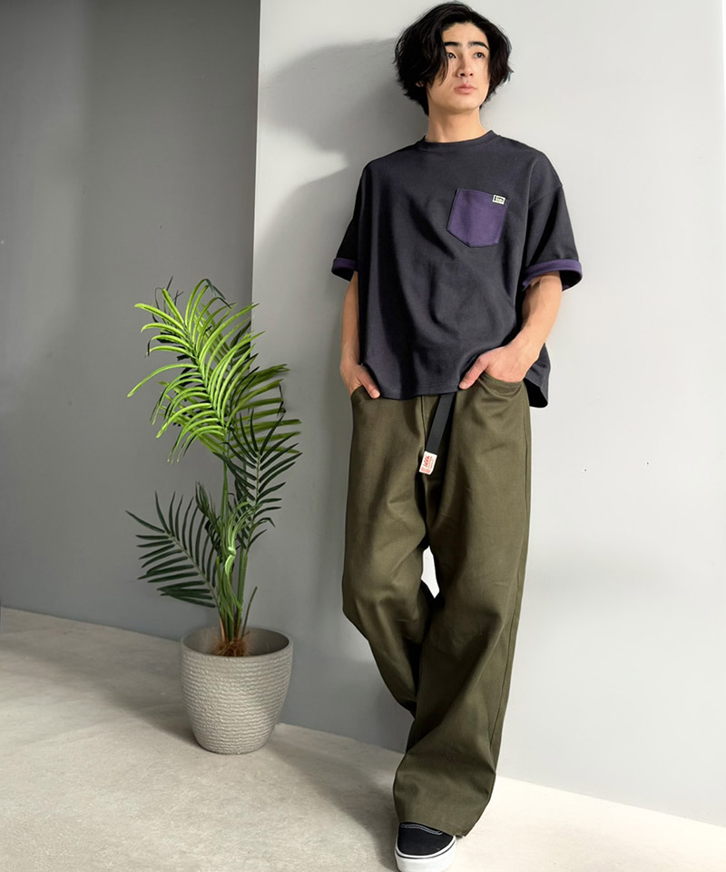 《JaVaジャバコラボ》【吸水速乾機能付き】胸ポケット付き オーバーサイズTシャツ Java クラシカルエルフ jo1150089 | classicalelf | 05