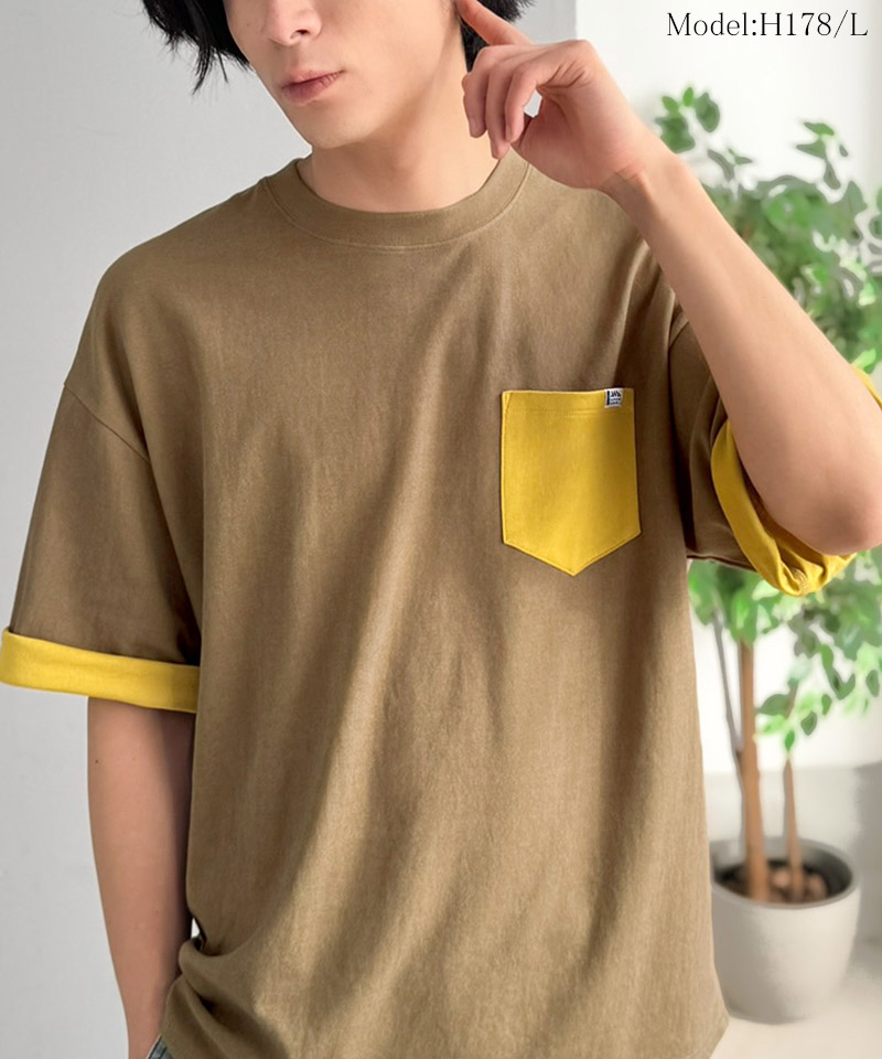 《JaVaジャバコラボ》【吸水速乾機能付き】胸ポケット付き オーバーサイズTシャツ Java クラシカルエルフ jo1150089 | classicalelf | 13