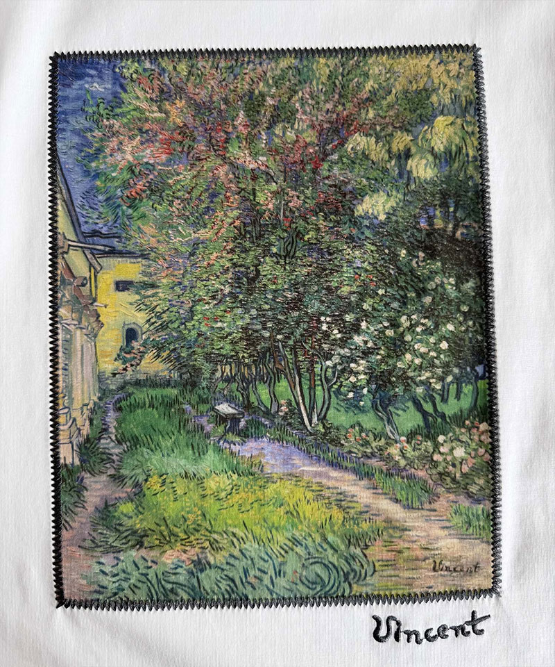 ステッチ刺繍MIXデザイン ゴッホ絵画Tシャツ【接触冷感・UVカット】Classical Elf Java クラシカルエルフ jo1150093 | classicalelf | 13