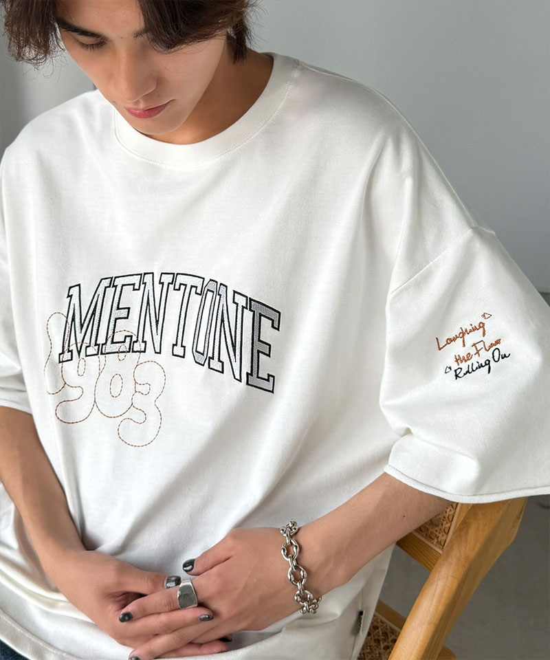 《JaVaジャバコラボ》【吸水速乾機能付き】カレッジロゴ 飛び刺繍 ミニ裏毛Tシャツ Java クラシカルエルフ jo1150097 | classicalelf | 04